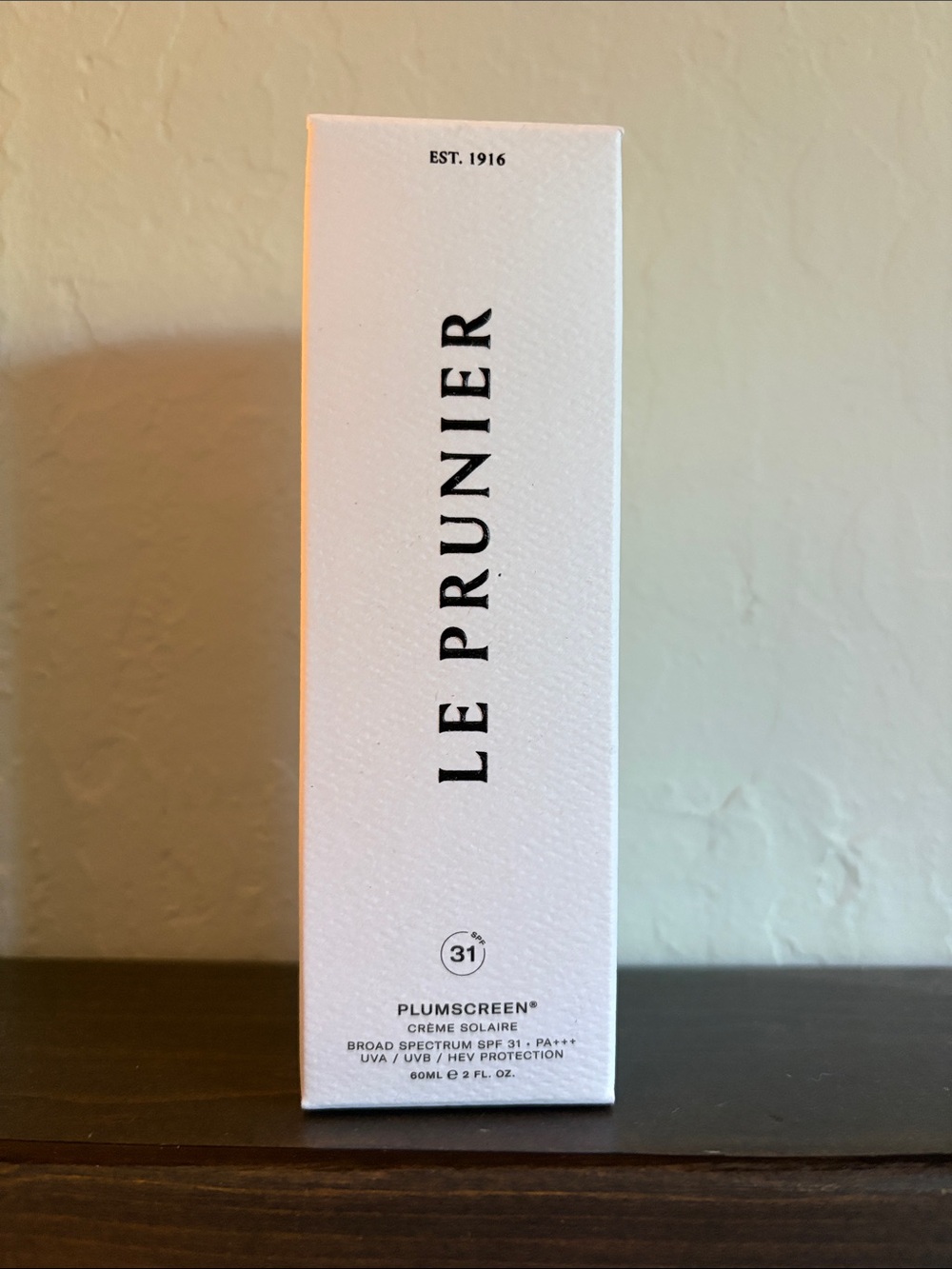 Le Prunier sunscreen NEW never used